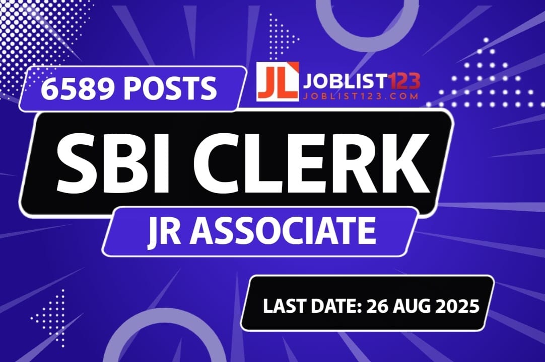 SBI CLERK NOTIFICATION 2025 SBI CLERK NOTIFICATION 2025